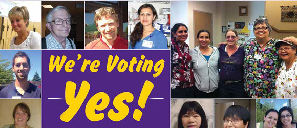 Healthcare workers at St. Joseph are voting to join our union