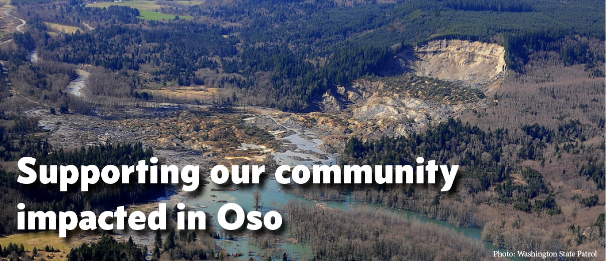 Supporting our community impacted in Oso