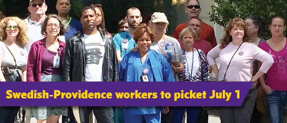 7,000 Swedish-Providence Nurses and Healthcare Workers Picket for Patient Care