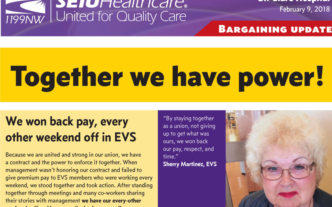 Together we have power