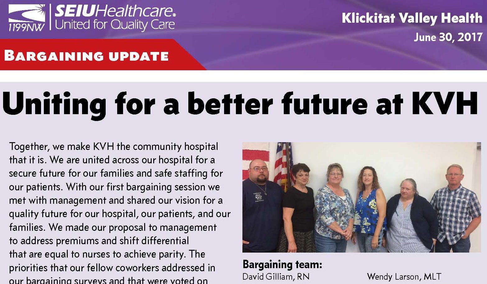 Uniting for a better future at KVH