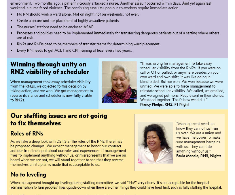 URGENT: DSHS needs to stop the workplace violence