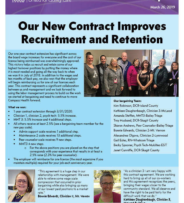 Our New Contract Improves Recruitment and Retention