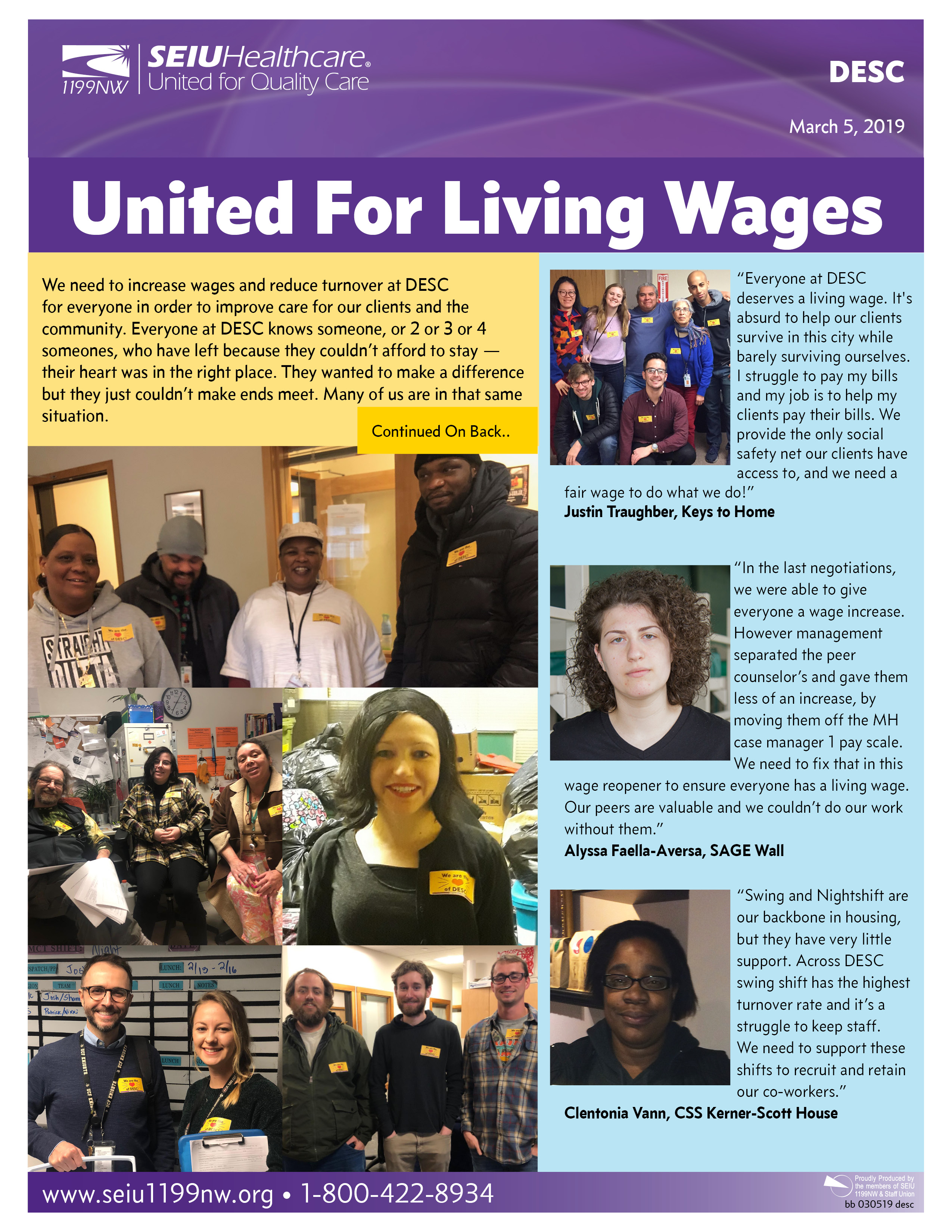 United For Living Wages
