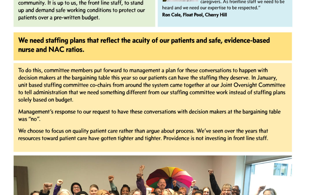 All Our Patients Deserve Safe, Consistent Care: We are Our Patients’ Best Advocates