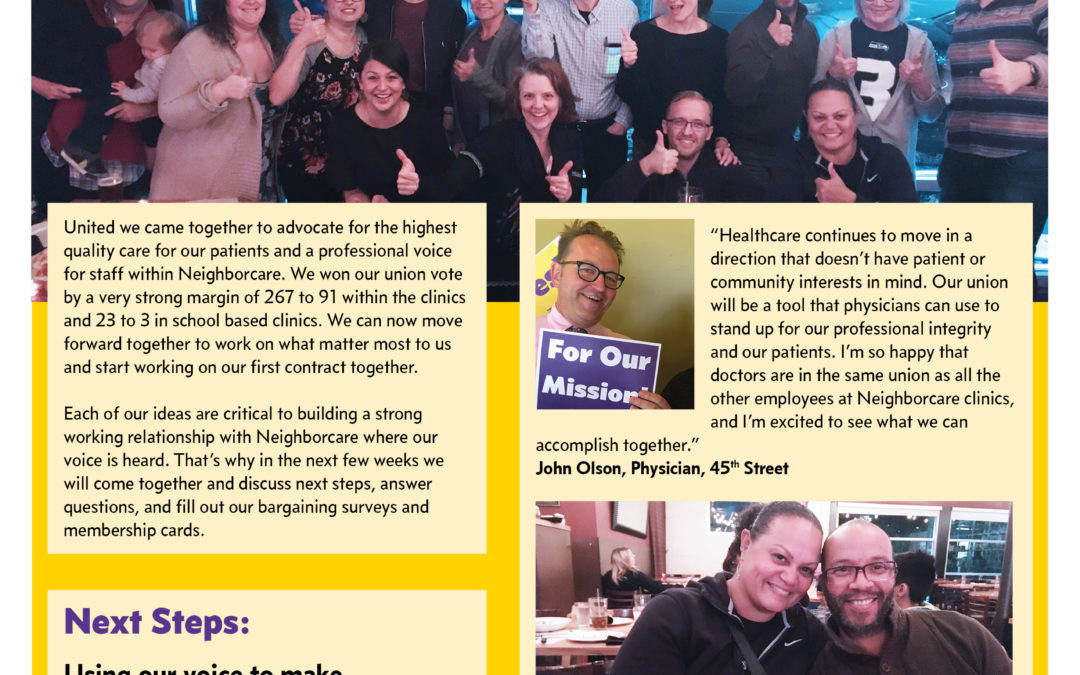 We did it! Together, we have a voice