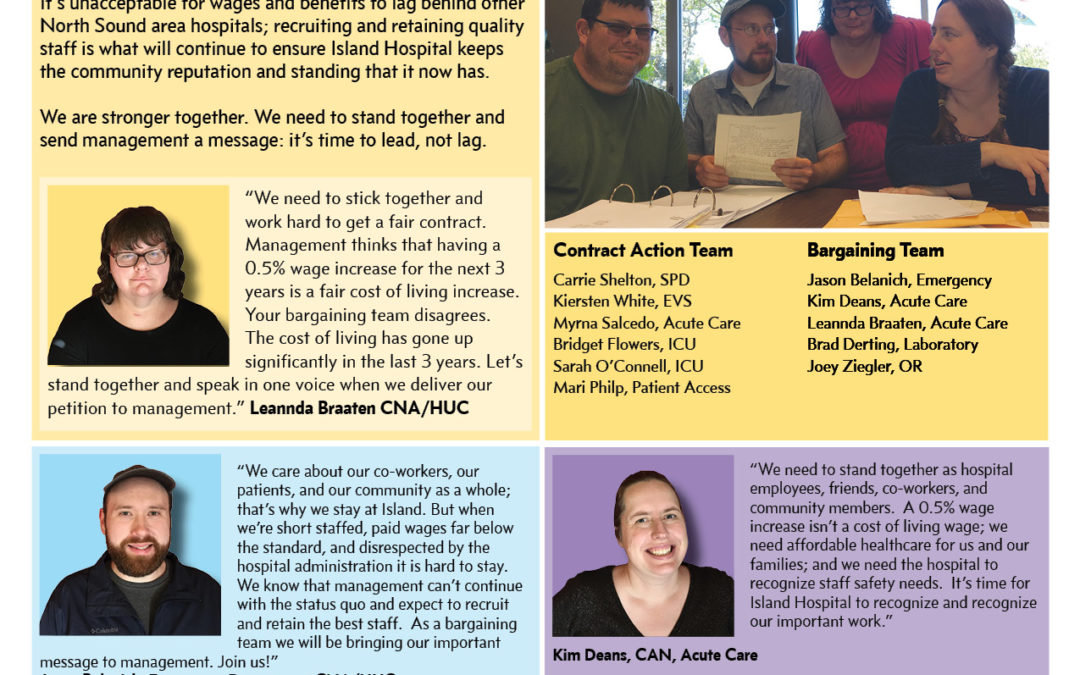 Let’s Send a Strong Message to Management It’s Time to Lead, Not to Lag