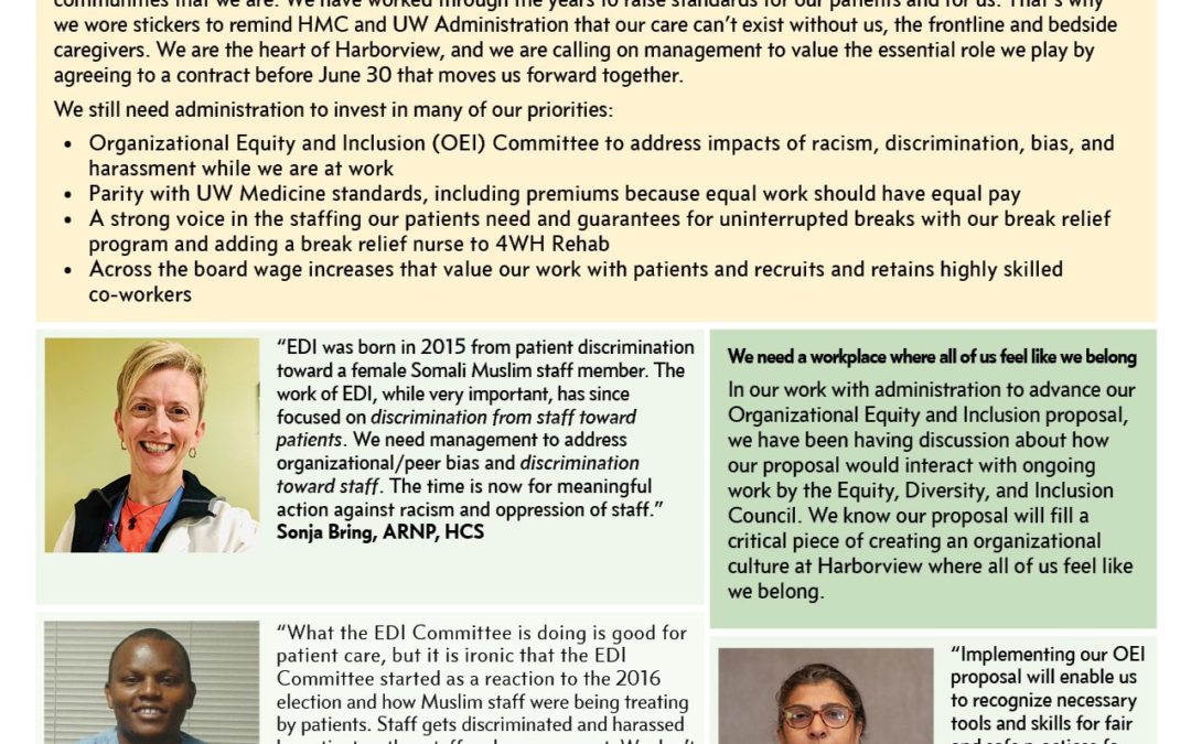 We are the heart of Harborview