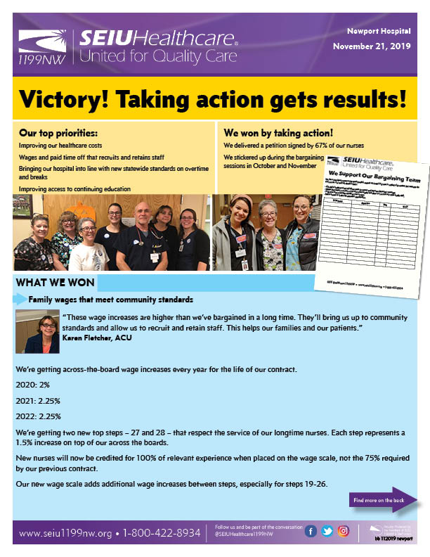 Victory! Taking action gets results!
