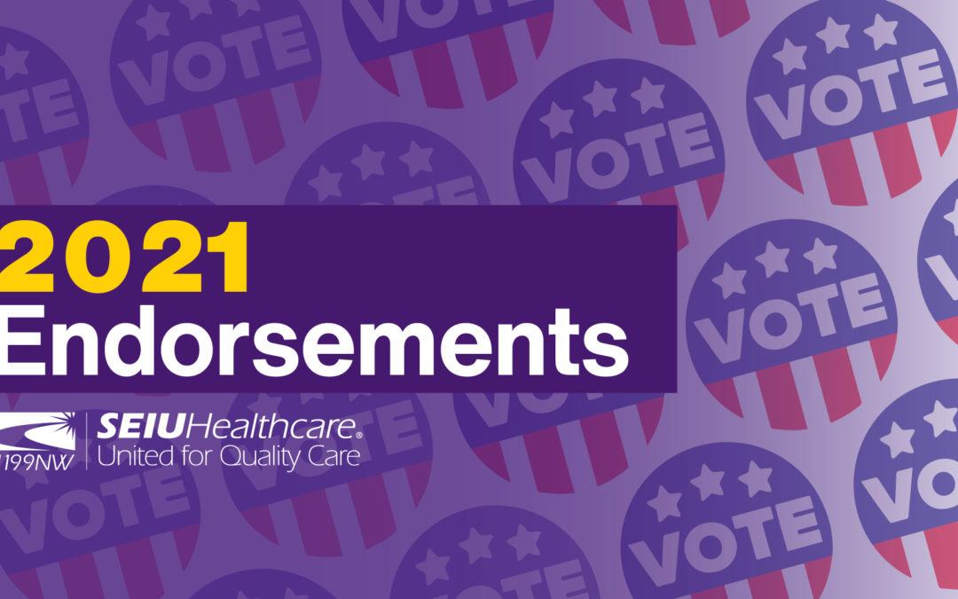 Endorsements for Washington’s 2021 primary election