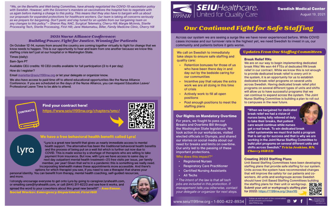 Our Continued Fight for Safe Staffing