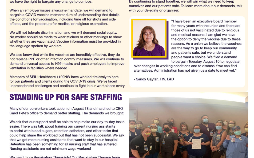 Respect Our Union: We Demand to Bargain