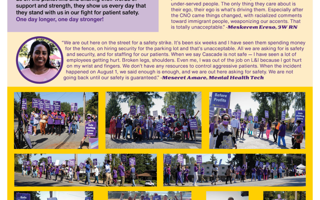 Support for Our Safety Strike  Has Never Been Stronger!