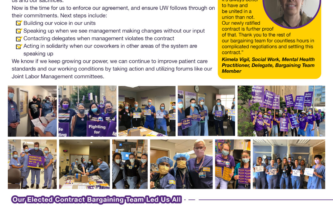 We Voted YES To Ratify Our Contract – We aren’t done fighting for a stronger Harborview