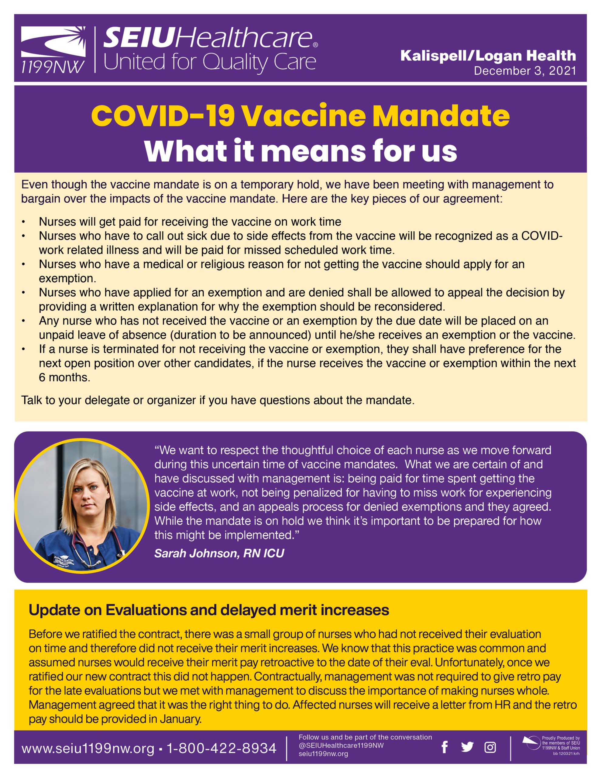 COVID-19 Vaccine Mandate - What it means for us