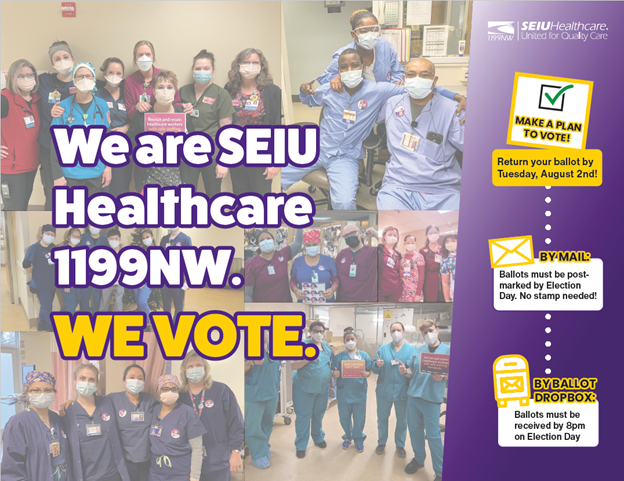Cast your ballot for pro-worker candidates in the primary by August 2!