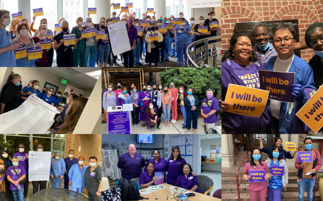 Across our union, we’re settling contracts that raise healthcare standards