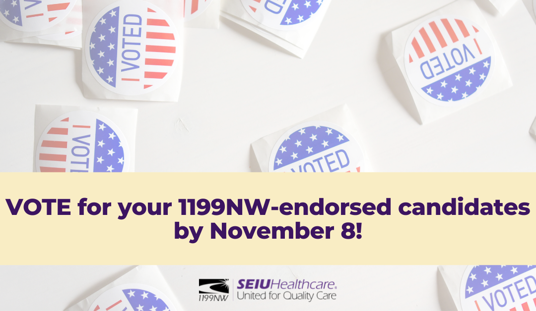 We are 1199NW, and we VOTE!