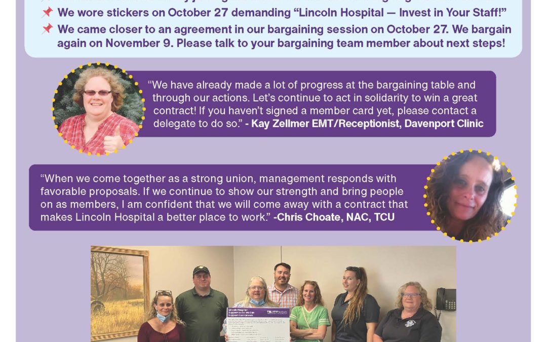 Lincoln Hospital: Invest in Your Staff!