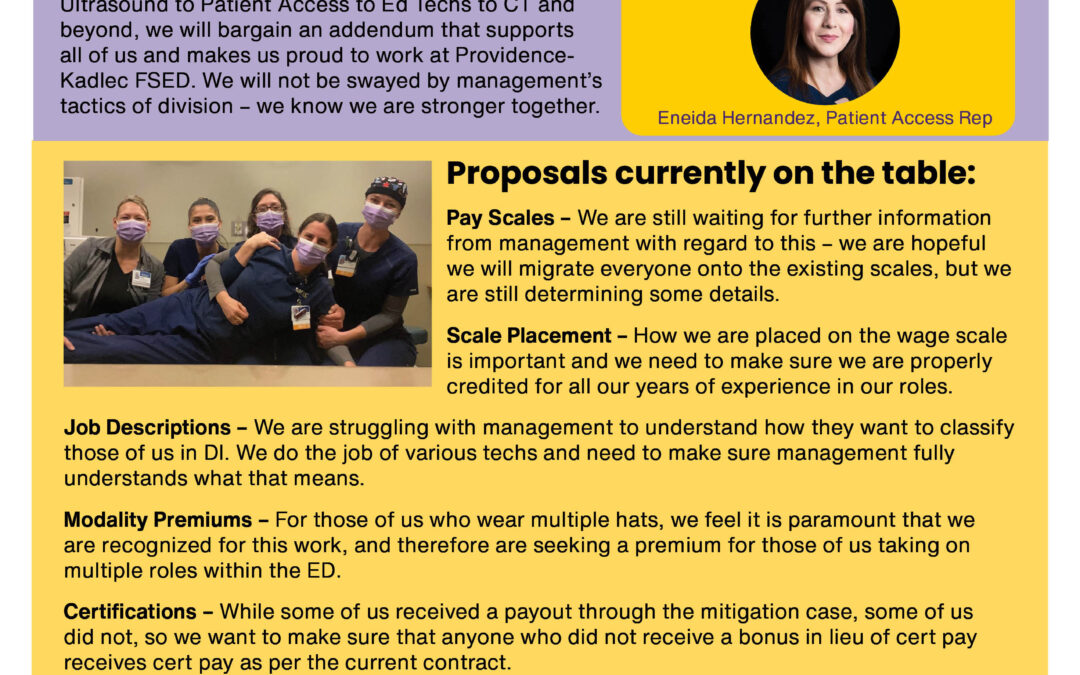 We are Sticking Together to Bargain a Strong Addendum!