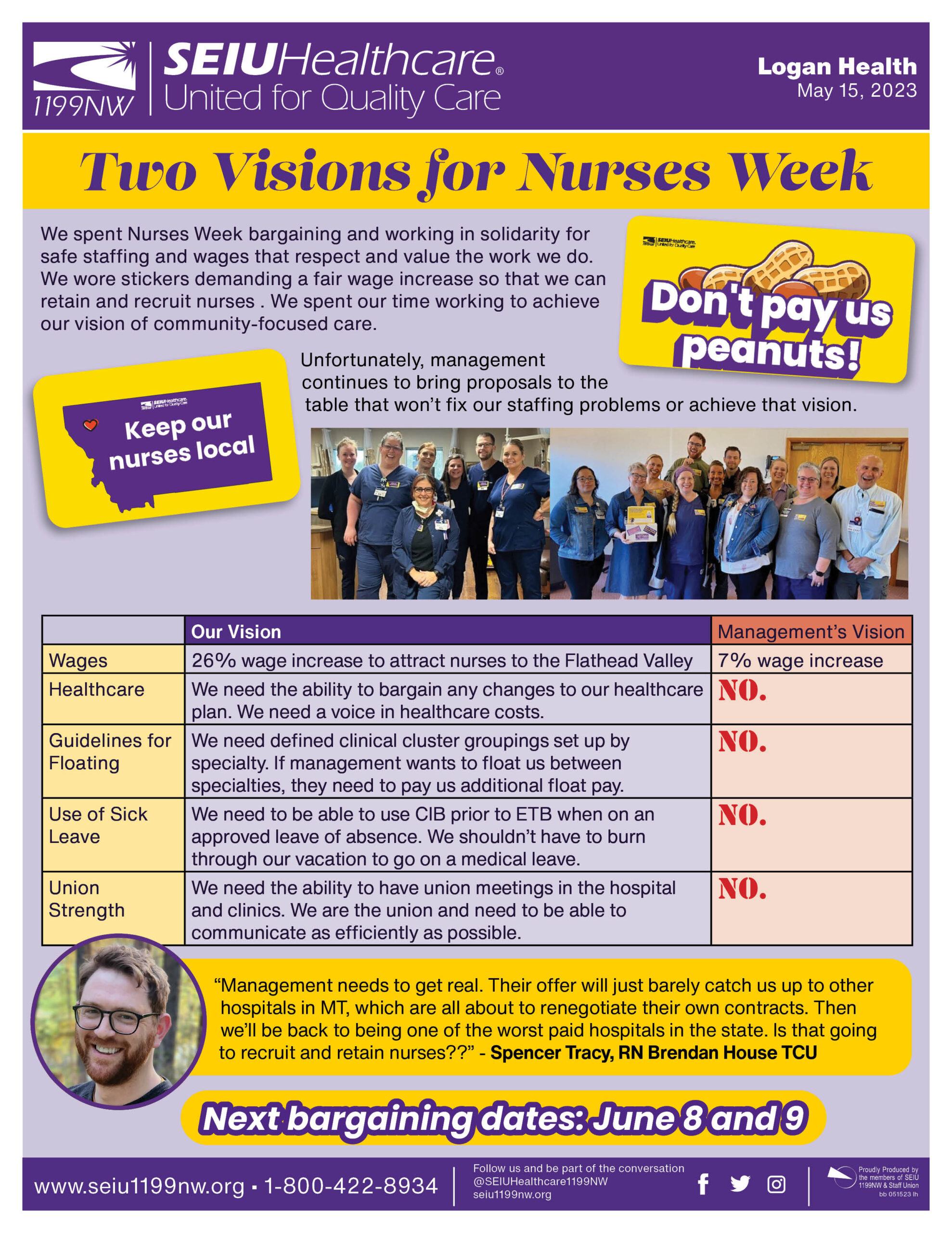 Two Visions for Nurses Week