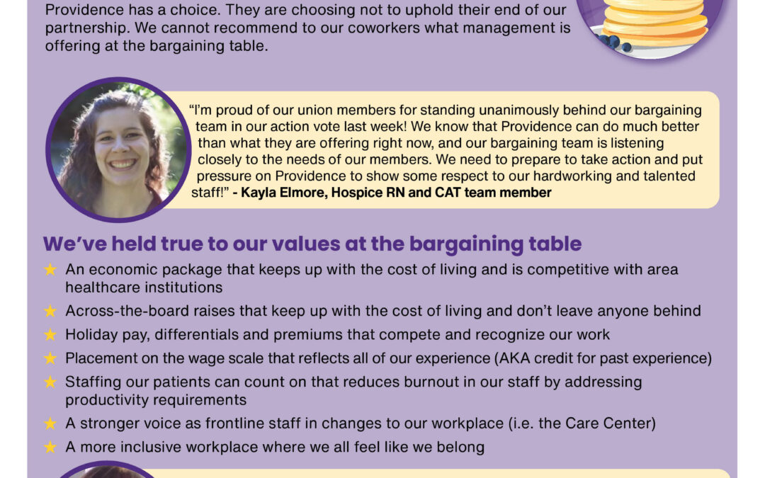 We Voted to Take Action!