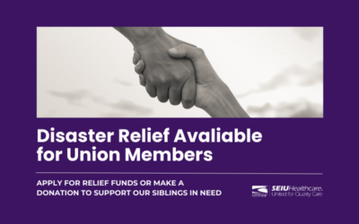 Disaster Relief Resources for Union Families Facing Wildfires