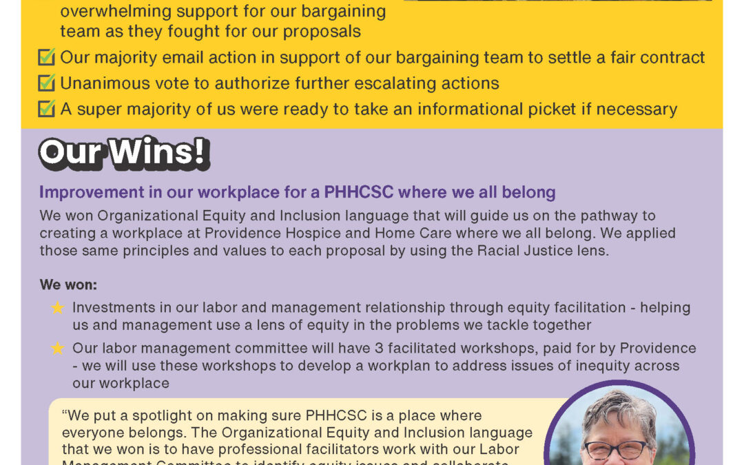 We Ratified Our New Contract: Our Unity Won Us Life-Changing Raises and More!