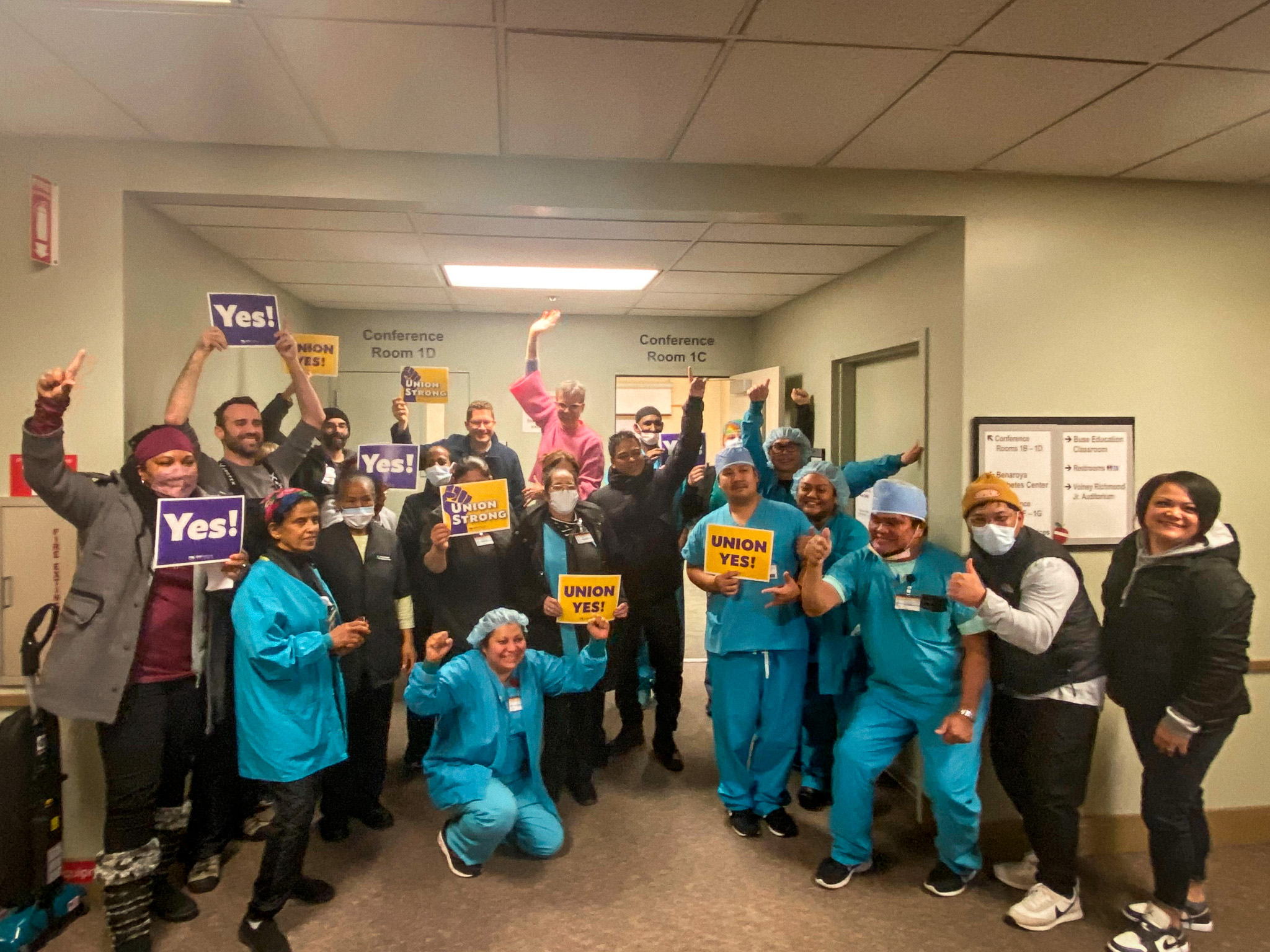 Healthcare Workers at Virginia Mason Medical Center Vote Yes to Join