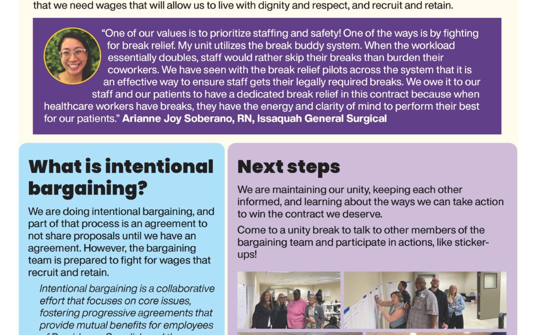 Leading With Our Values in Bargaining