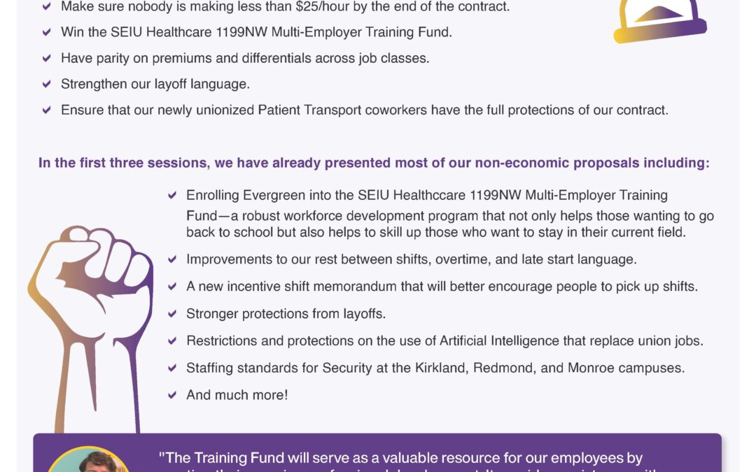 Bargaining has officially begun!