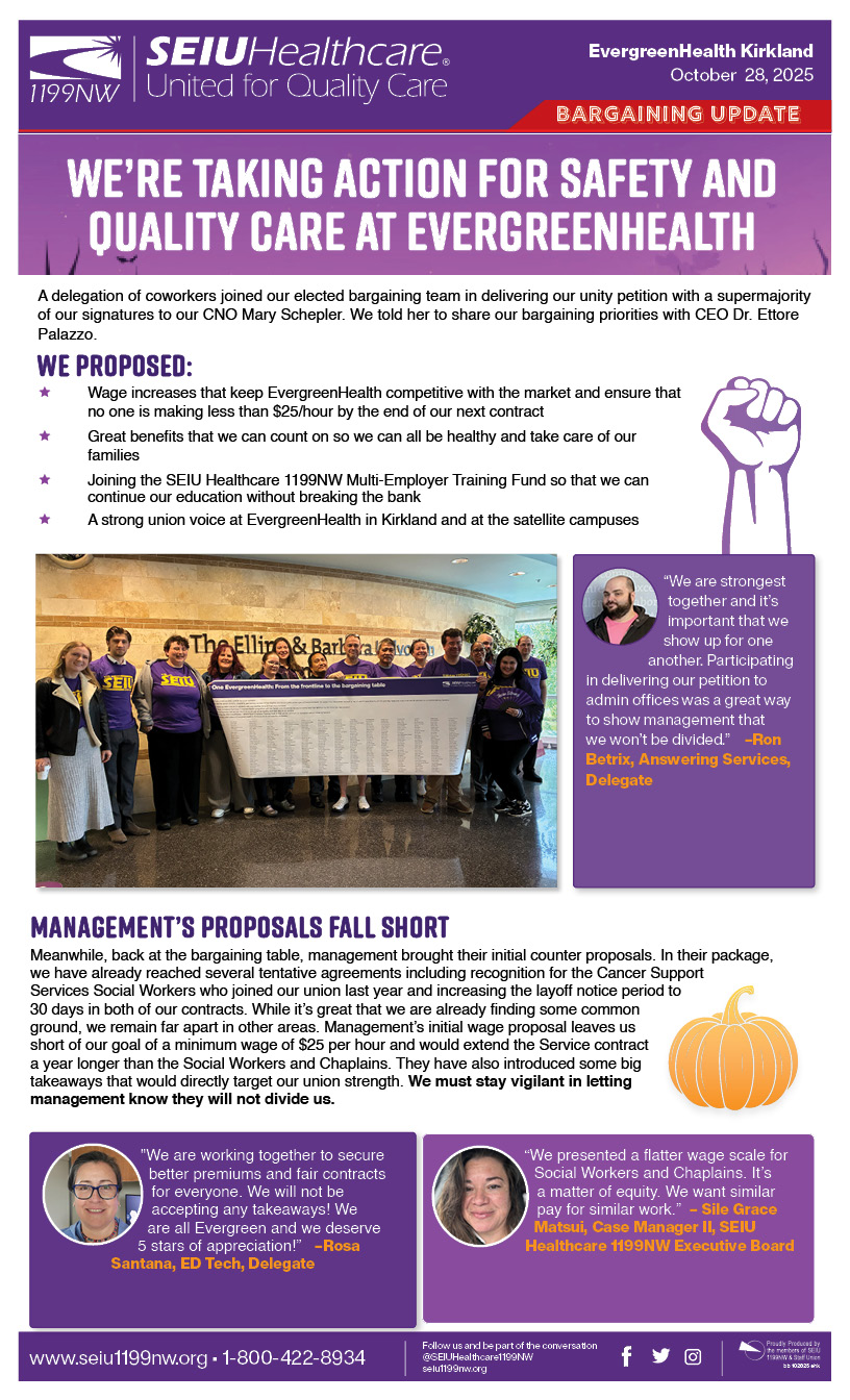 We’re Taking Action for Safety and Quality Care at EvergreenHealth