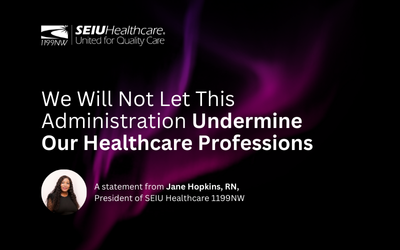 We Will Not Let This Administration Undermine Our Healthcare Professions