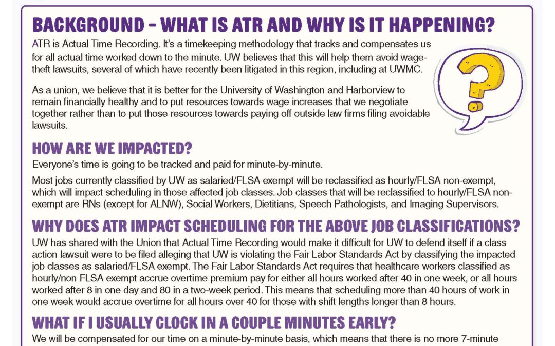 Actual Time Reporting: What You Need to Know