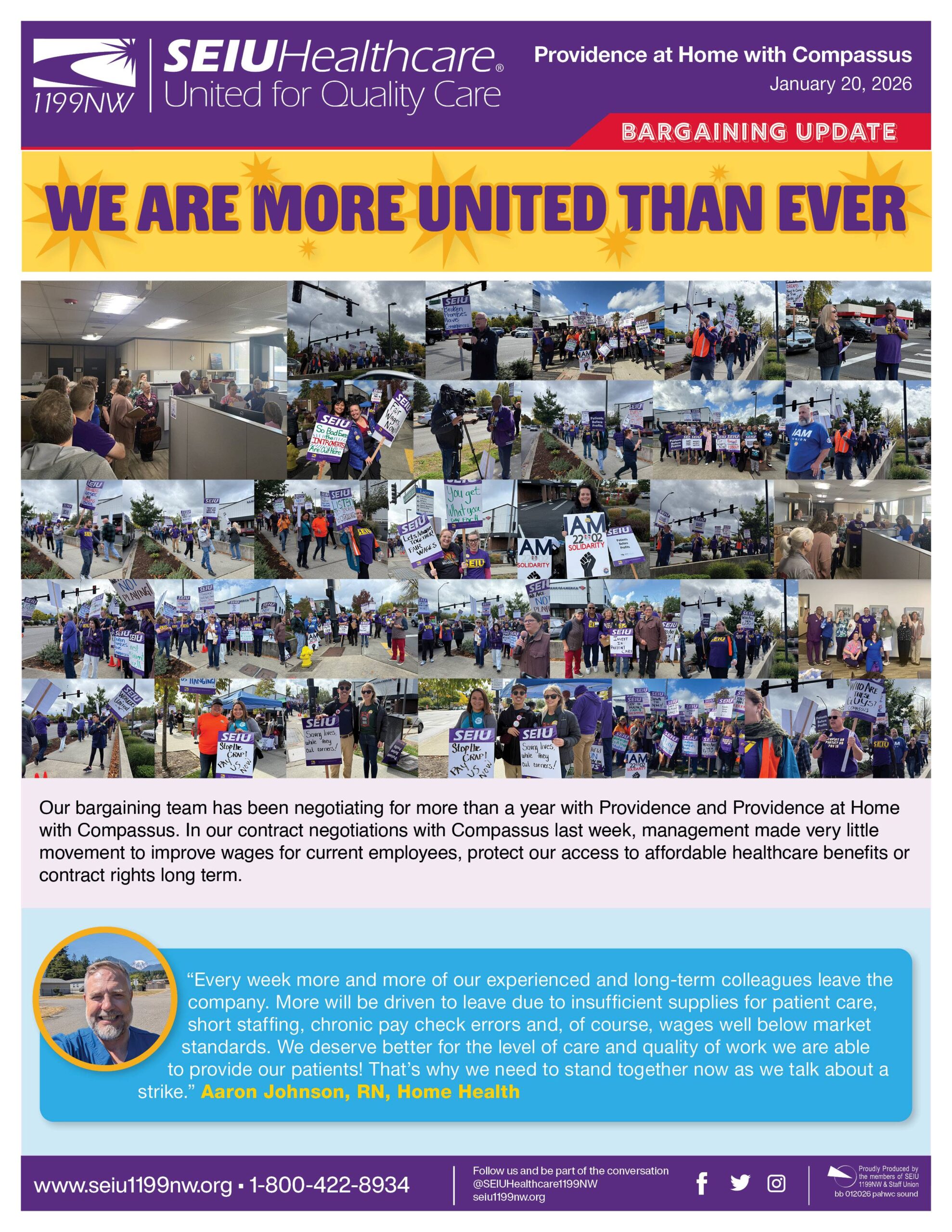 WE ARE MORE UNITED THAN EVER