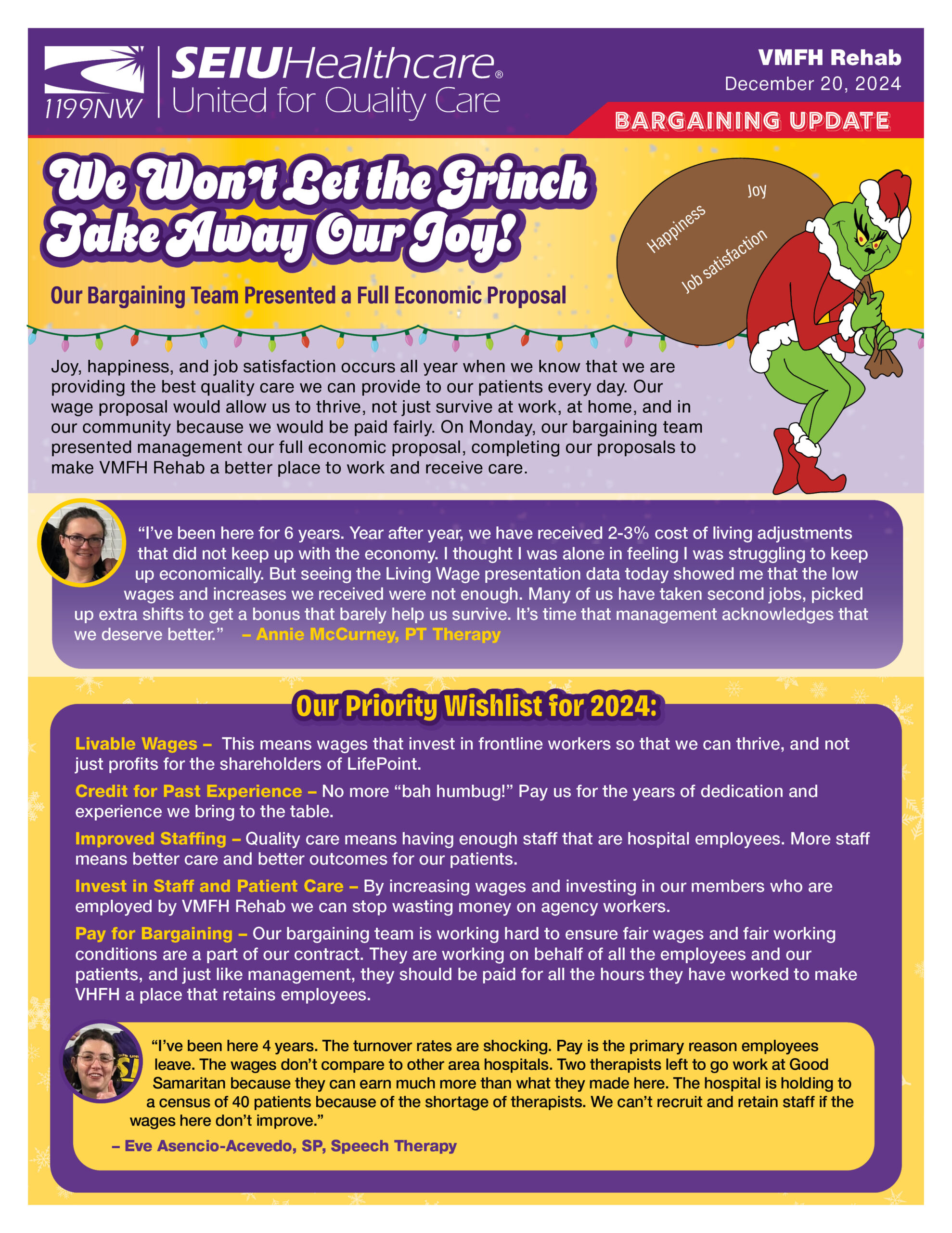 We won't let the Grinch take away our joy!