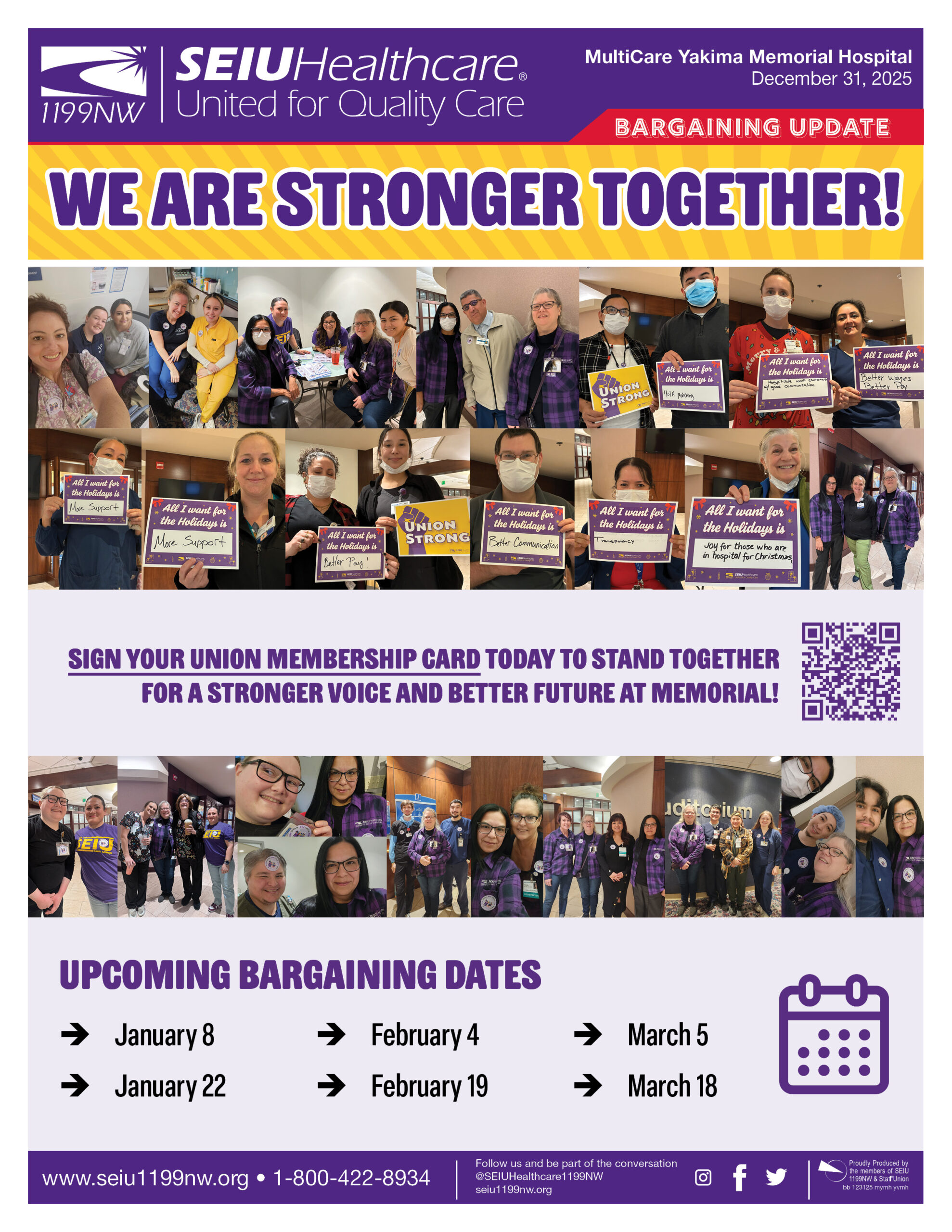 We Are Stronger Together!