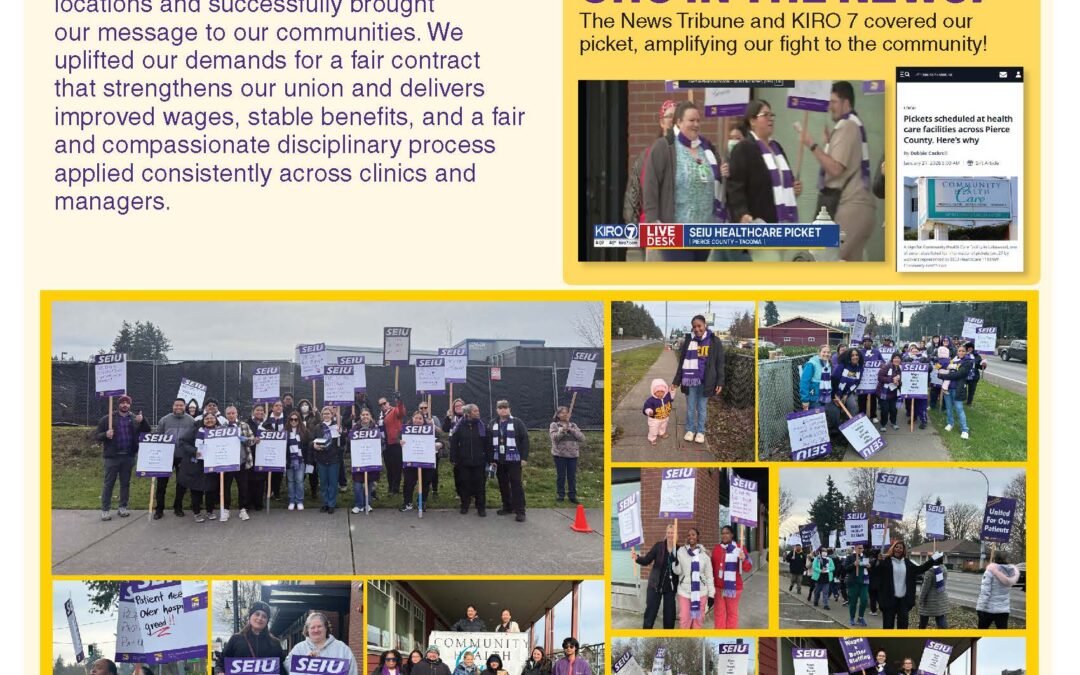 We Took Action for a Fair Contract and Are Winning!