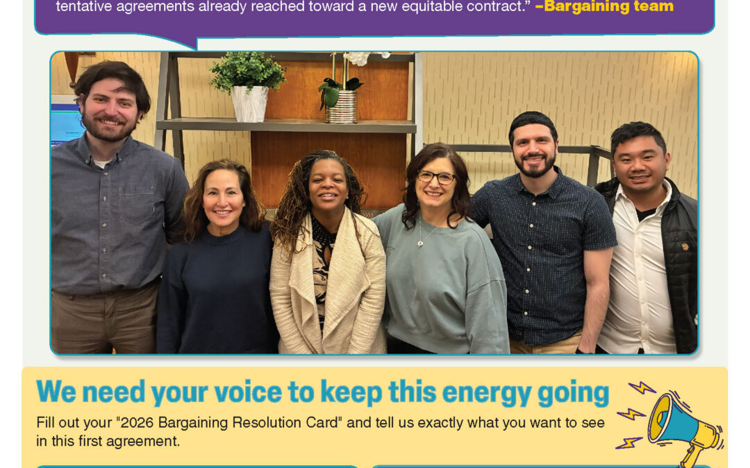 A Powerful Start to Bargaining