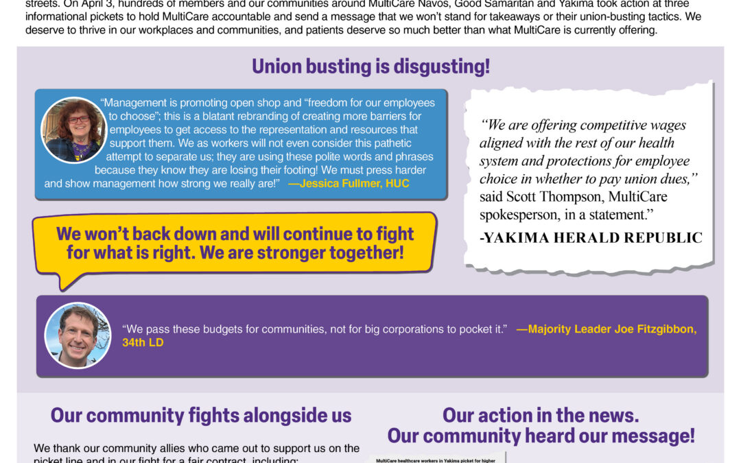 We’re FIghting For Quality Care at NAVOS and Beyond!