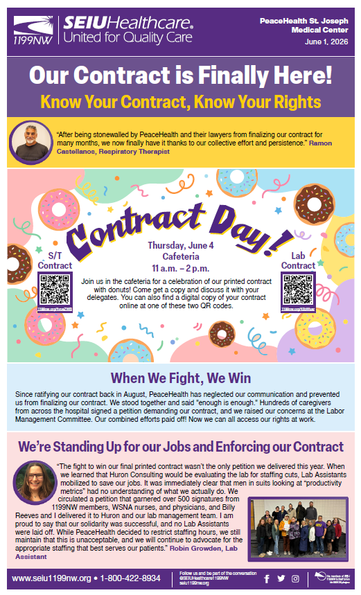 Our Contract is Finally Here! Know Your Contract, Know Your Rights