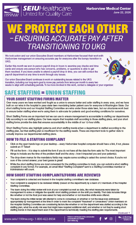 WE PROTECT EACH OTHER --- Ensuring Accurate Pay After Transitioning to UKG