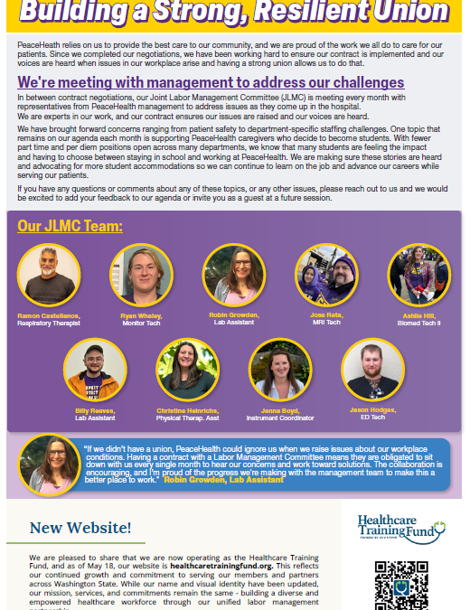 Building a Strong, Resilient Union