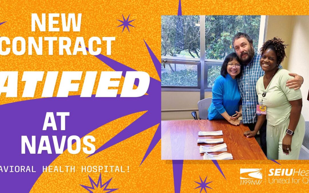 New contract RATIFIED at Navos!🎉